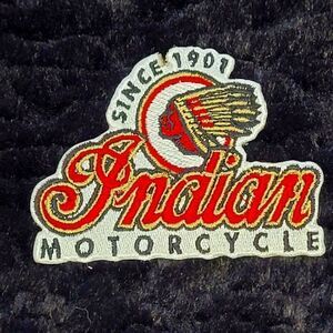 Gorgeous Vintage Indian Motorcycle Patch New Old Stock